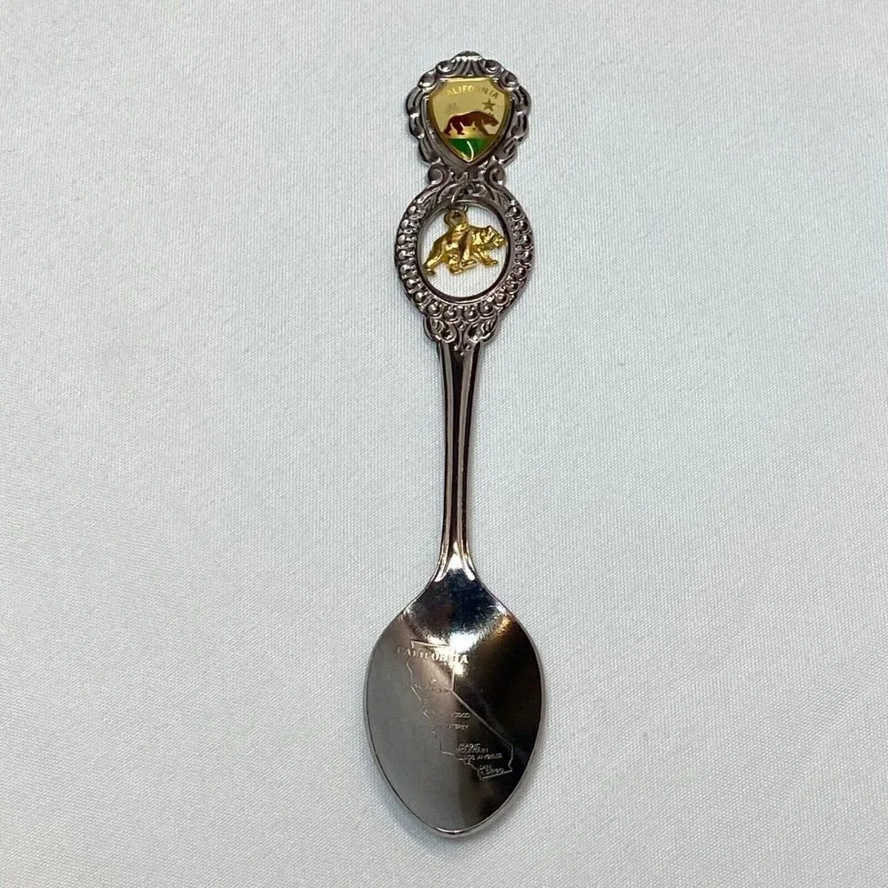 California Stamped Souvenir Spoon 4‎ 5/8